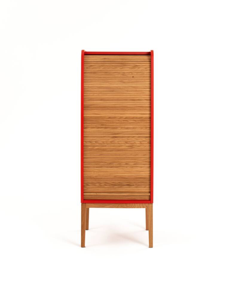 rinascente Colè Tapparelle Medium Container - Red