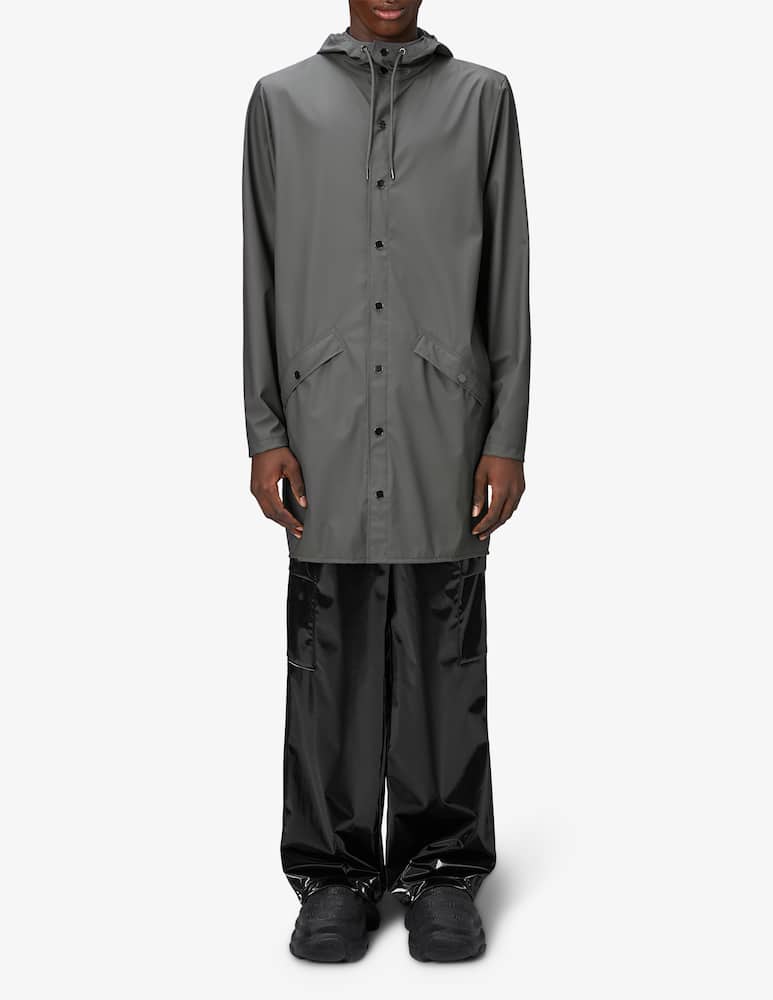 Rains Giacca impermeabile lunga tinta unita - immagine 1 Rains Giacca impermeabile lunga tinta unita - immagine 1