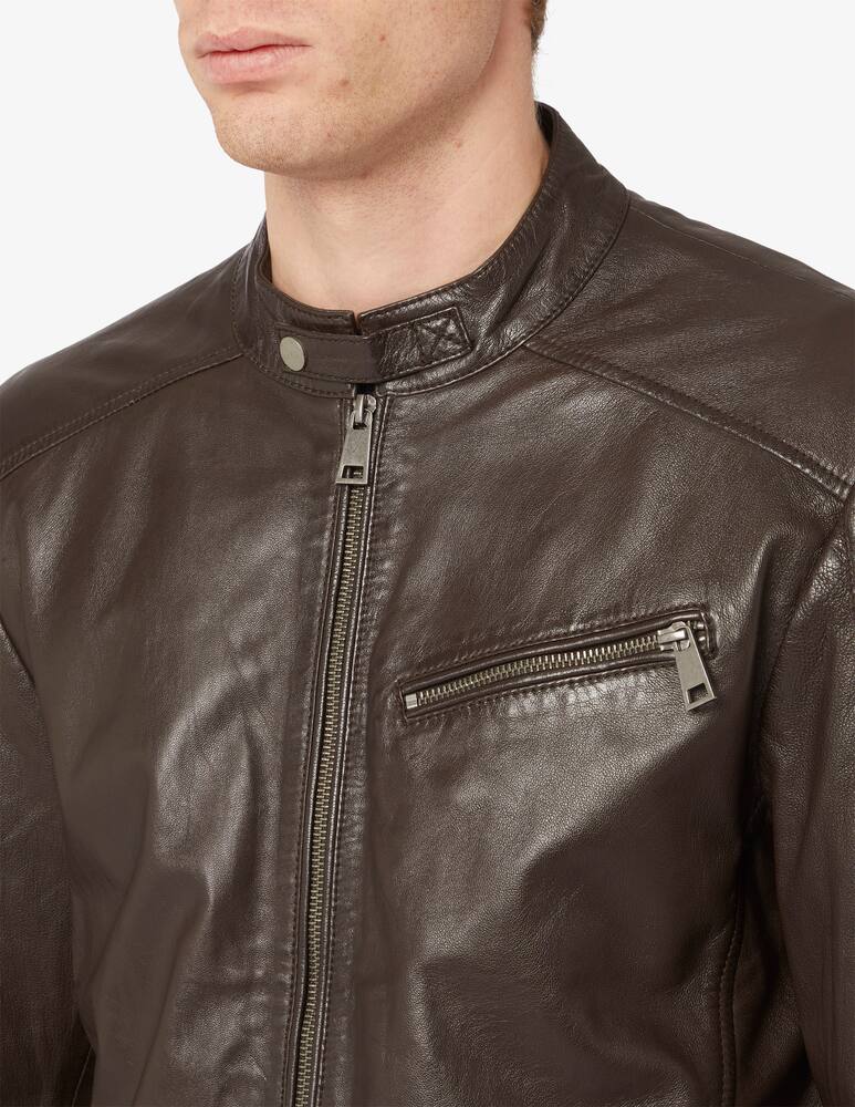 rinascente Misaky Giacca biker pelle