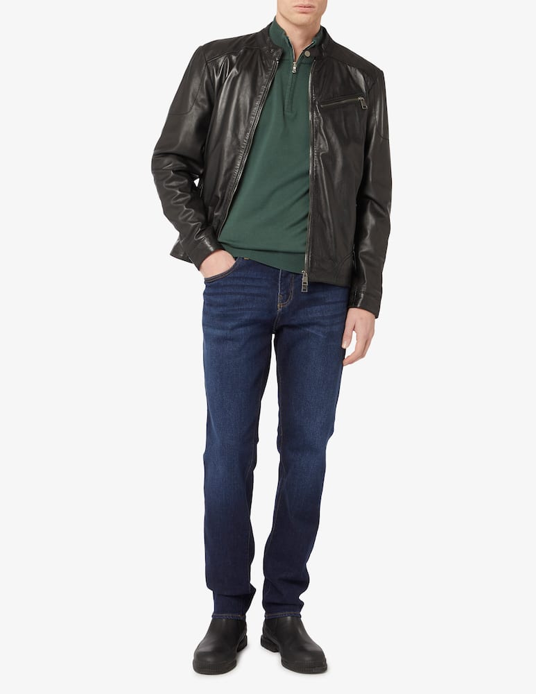 rinascente Misaky Giacca biker pelle