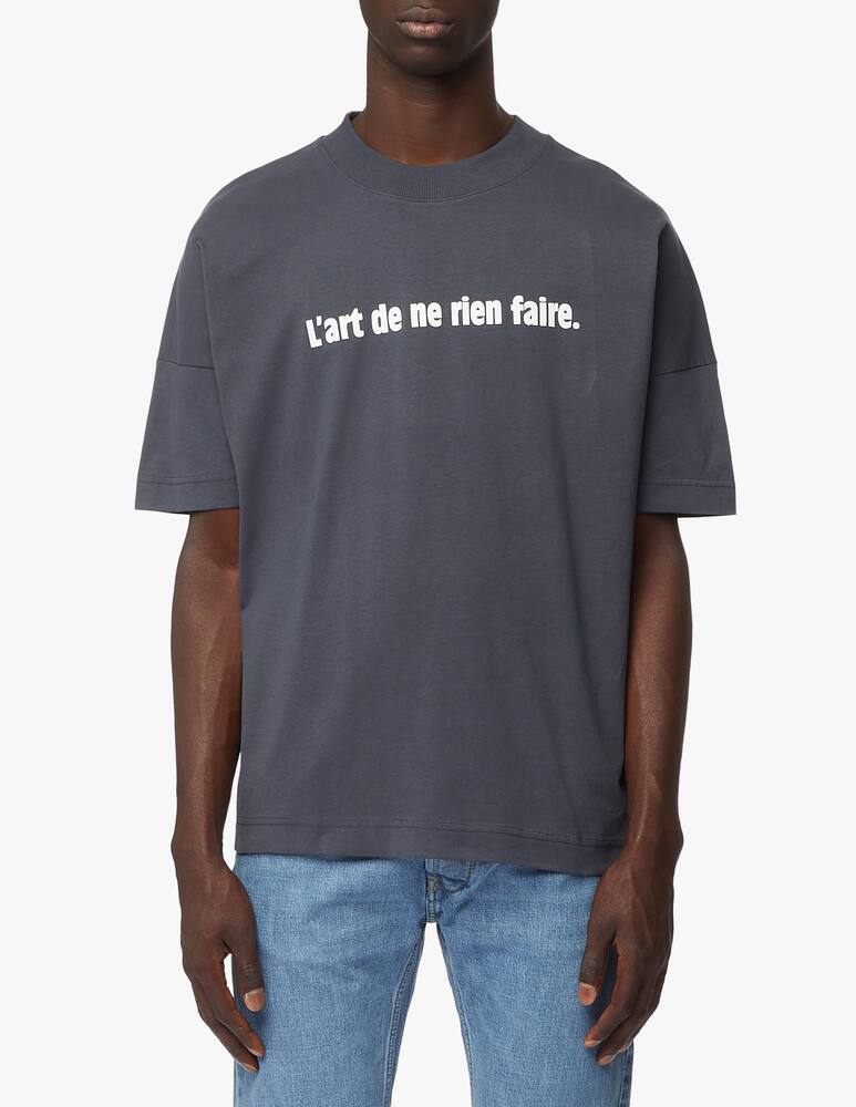 rinascente Les Petits Basics L'art de ne rien faire oversized t-shirt