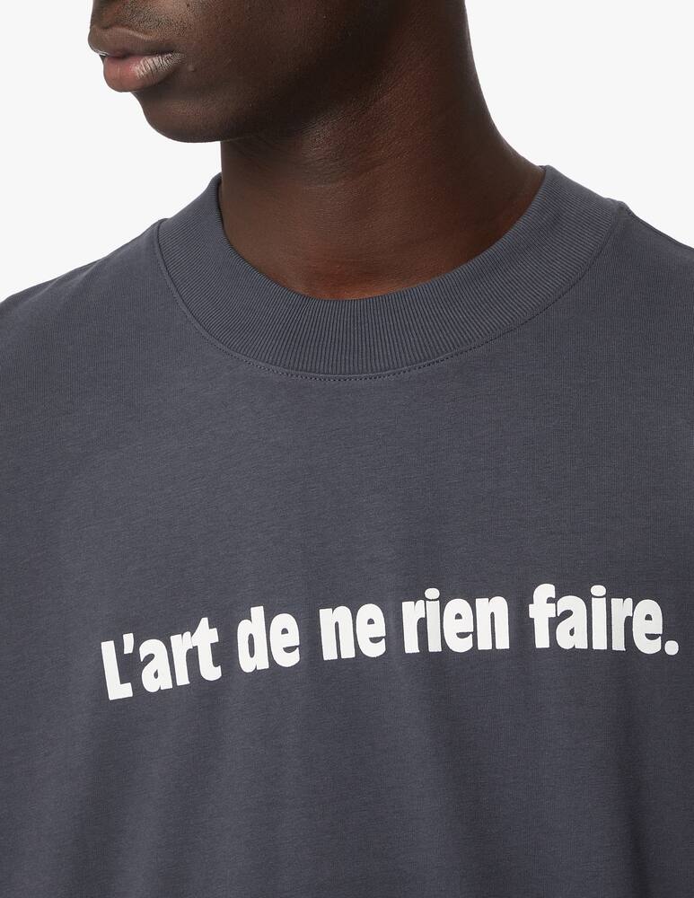 rinascente Les Petits Basics L'art de ne rien faire oversized t-shirt