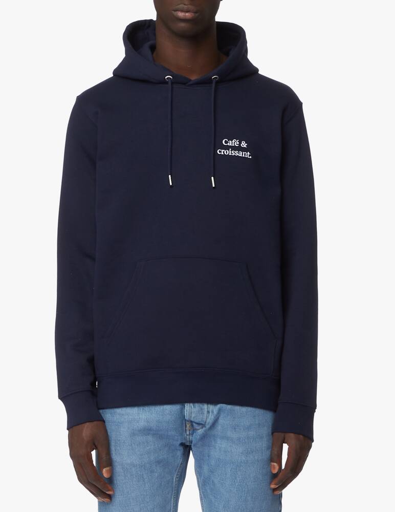 rinascente Les Petits Basics Café & croissant hoodie 