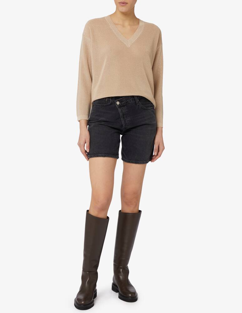 rinascente Rinascente Collection V neck tee with slits