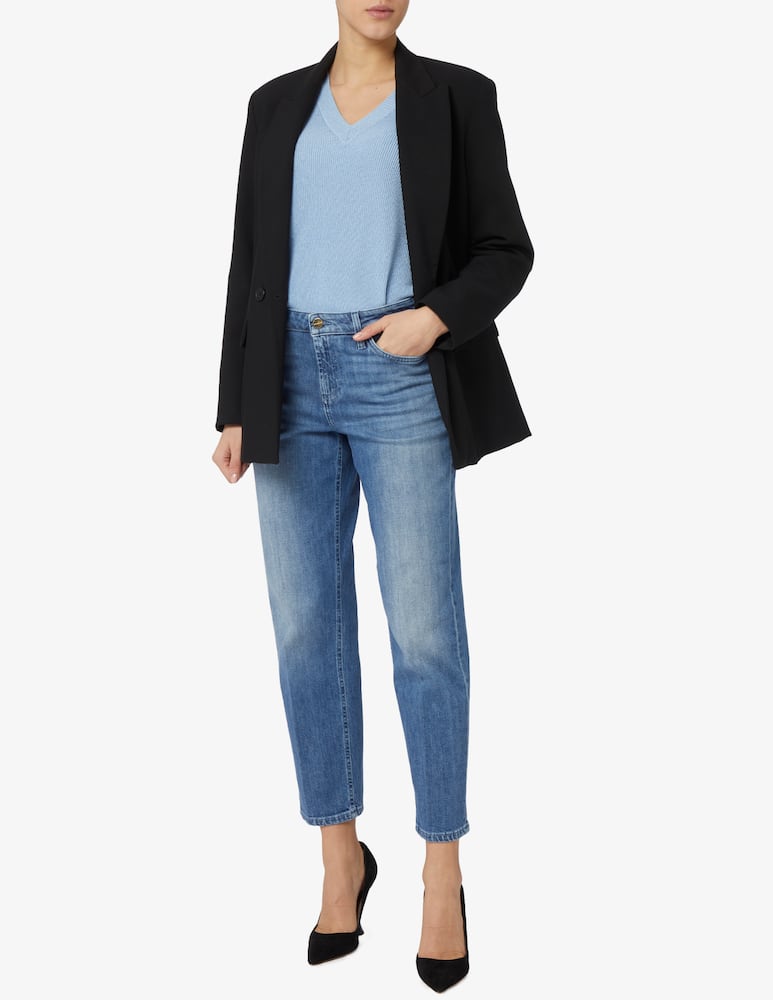 rinascente Rinascente Collection Maglia con scollo a v e spacchi