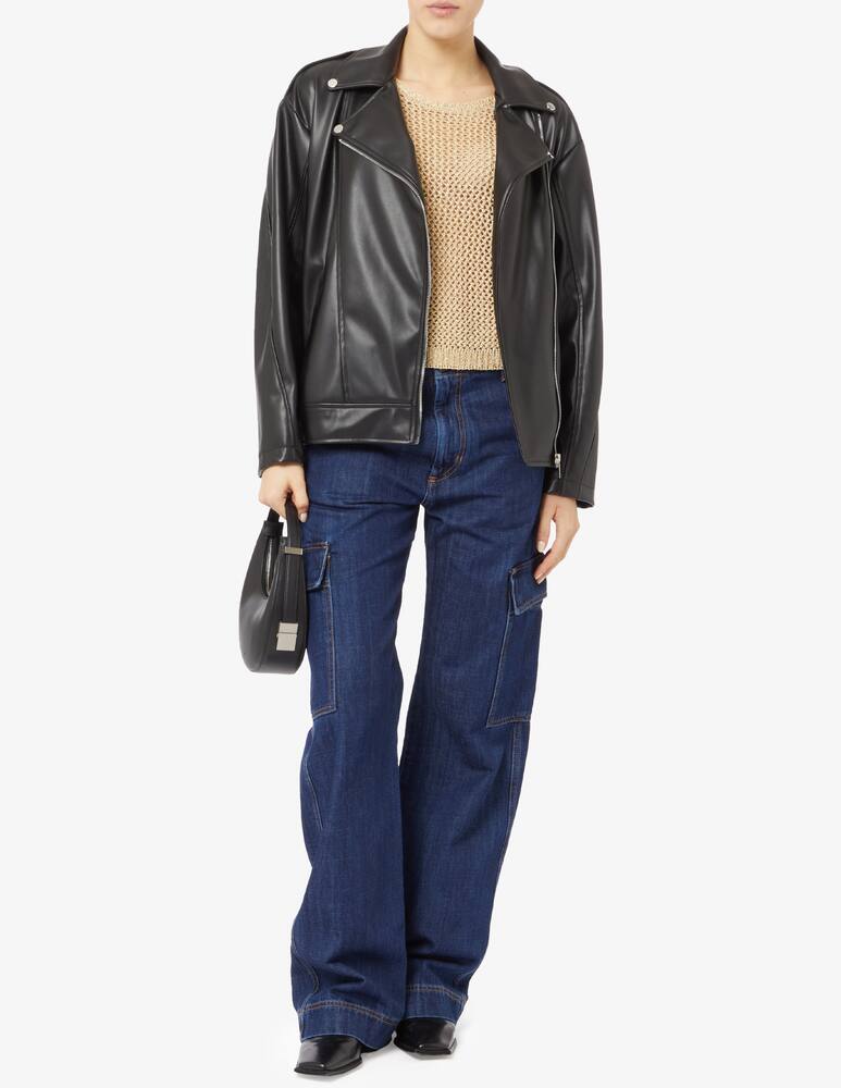 rinascente Rinascente Collection Short sleeved in perforated lurex