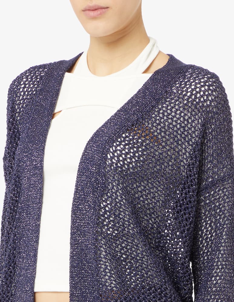 Rinascente Collection Cardigan lurex traforato - immagine 4 Rinascente Collection Cardigan lurex traforato - immagine 4