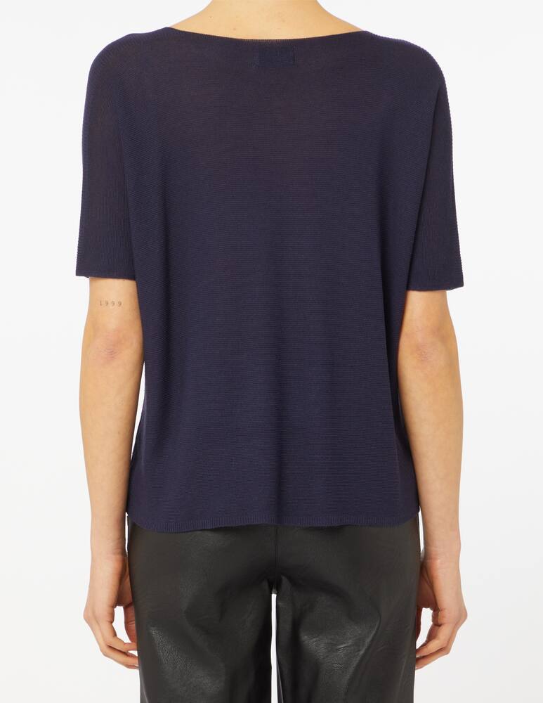 rinascente Rinascente Collection Boat neckline and 3/4 sleeves tee