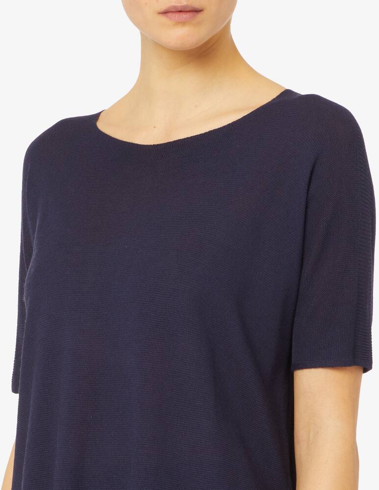 rinascente Rinascente Collection Boat neckline and 3/4 sleeves tee