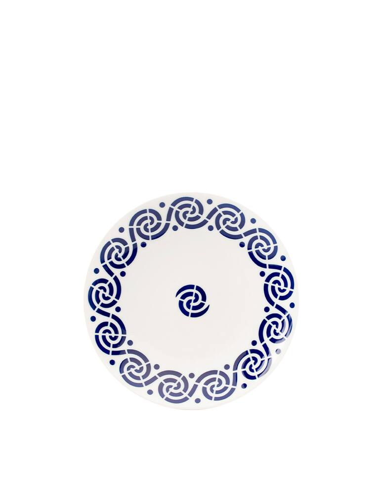 rinascente Sargadelos Dessert Plate Espiroide - Blue