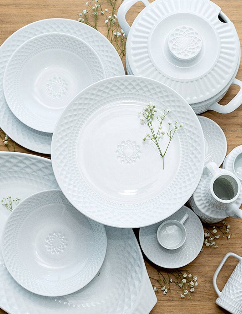 rinascente Sargadelos Big Flat Plate Portomarinico - Blue