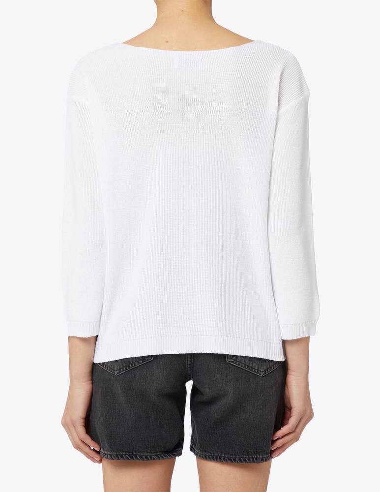 rinascente Rinascente Collection Boxie boat neck sweater