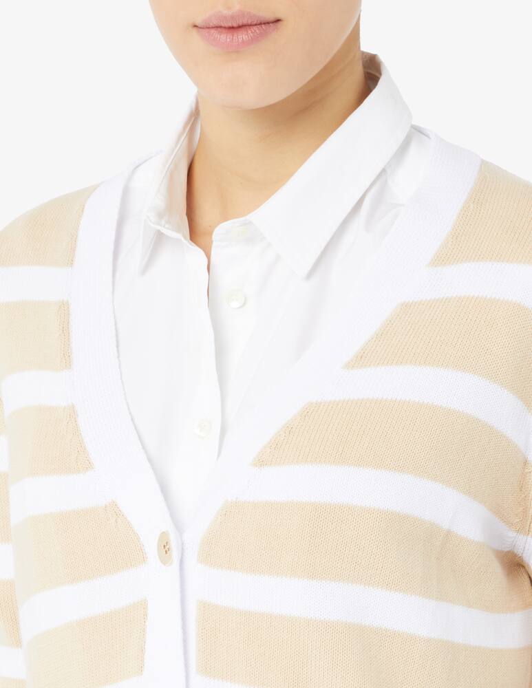 rinascente Rinascente Collection Cardigan con scollo a v a righe