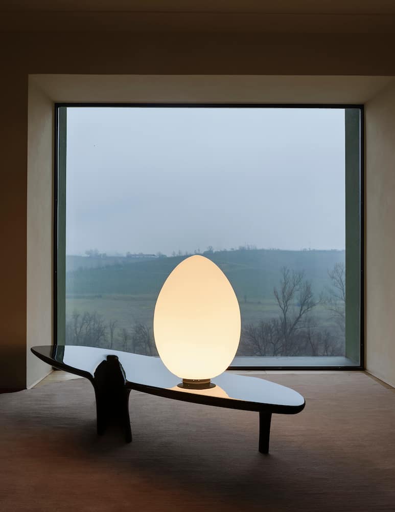 rinascente Fontana Arte Uovo Grande Table Lamp