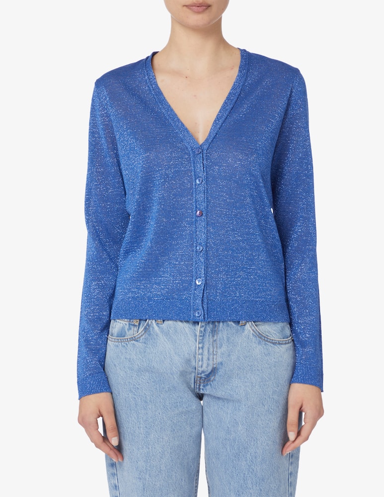Rinascente Collection Cardigan in lurex - immagine 1 Rinascente Collection Cardigan in lurex - immagine 1