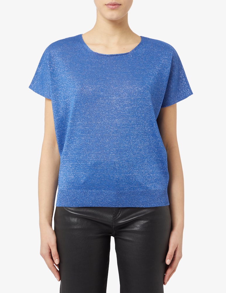 Rinascente Collection T-shirt in lurex - immagine 1 Rinascente Collection T-shirt in lurex - immagine 1