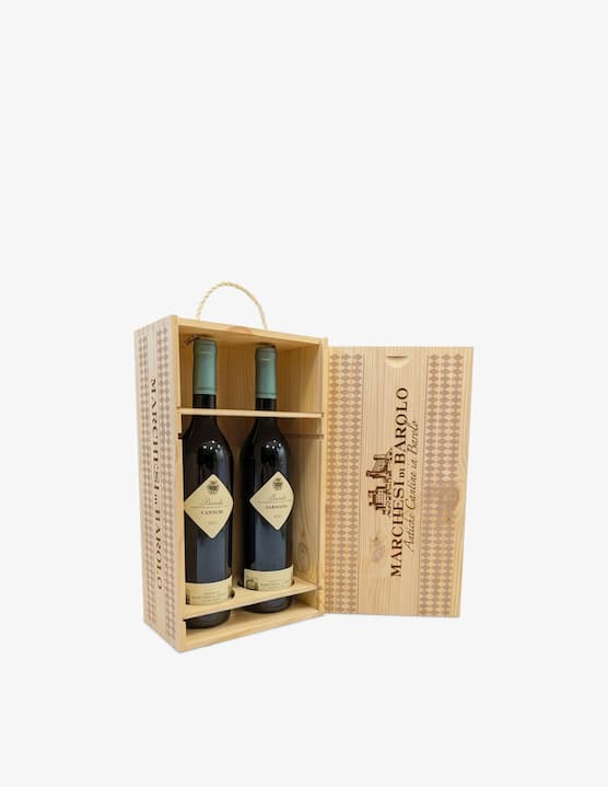 Marchesi Di Barolo - Wooden Box Barolo Cru 2 bottles - €150,00