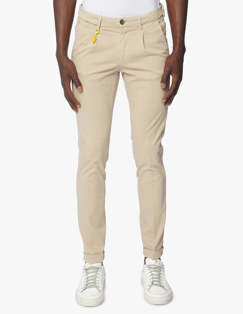 rinascente Manuel Ritz Pantalone gabardina pence tinto capo