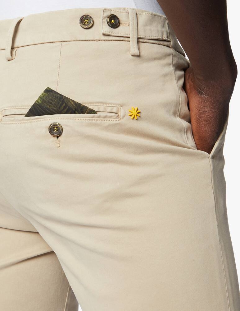 rinascente Manuel Ritz Pantalone gabardina pence tinto capo