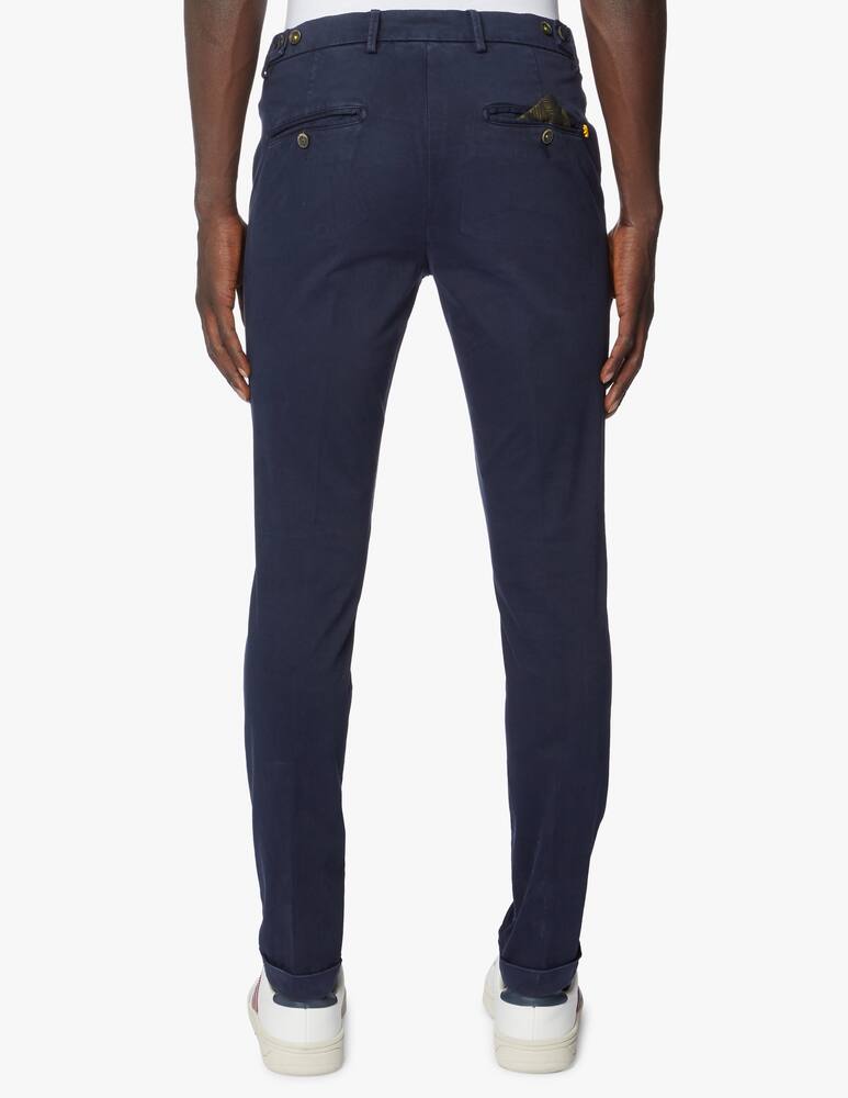 rinascente Manuel Ritz Pantalone gabardina pence tinto capo