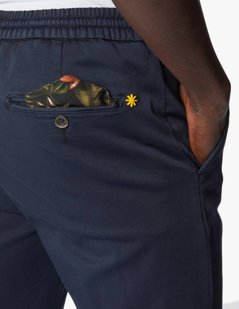 rinascente Manuel Ritz Pantalone jersey tinto capo coulisse