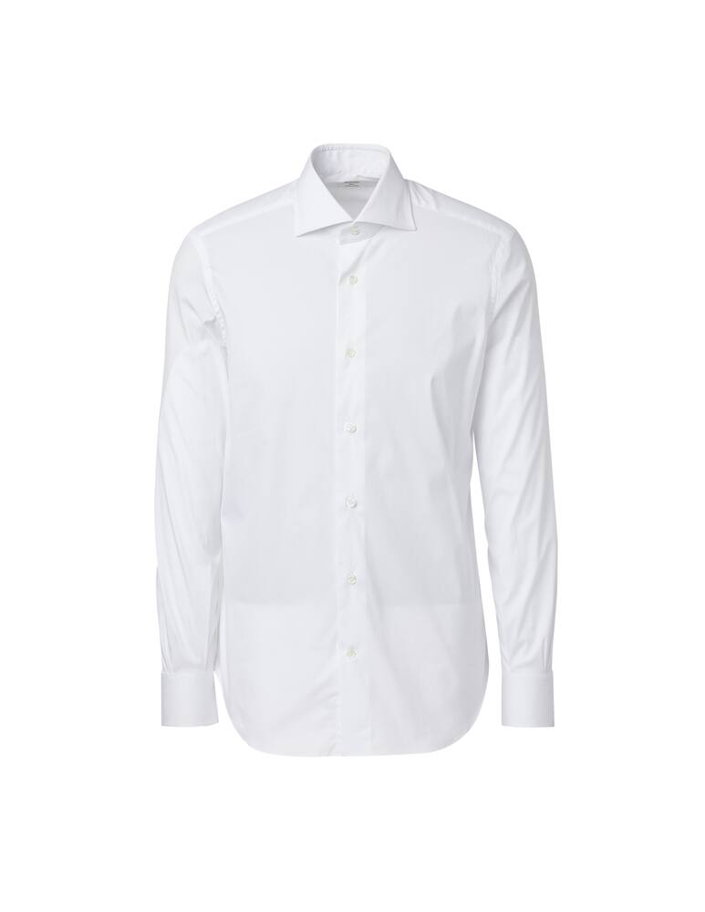 Mazzarelli Stretch poplin shirt - picture 1 Mazzarelli Stretch poplin shirt - picture 1