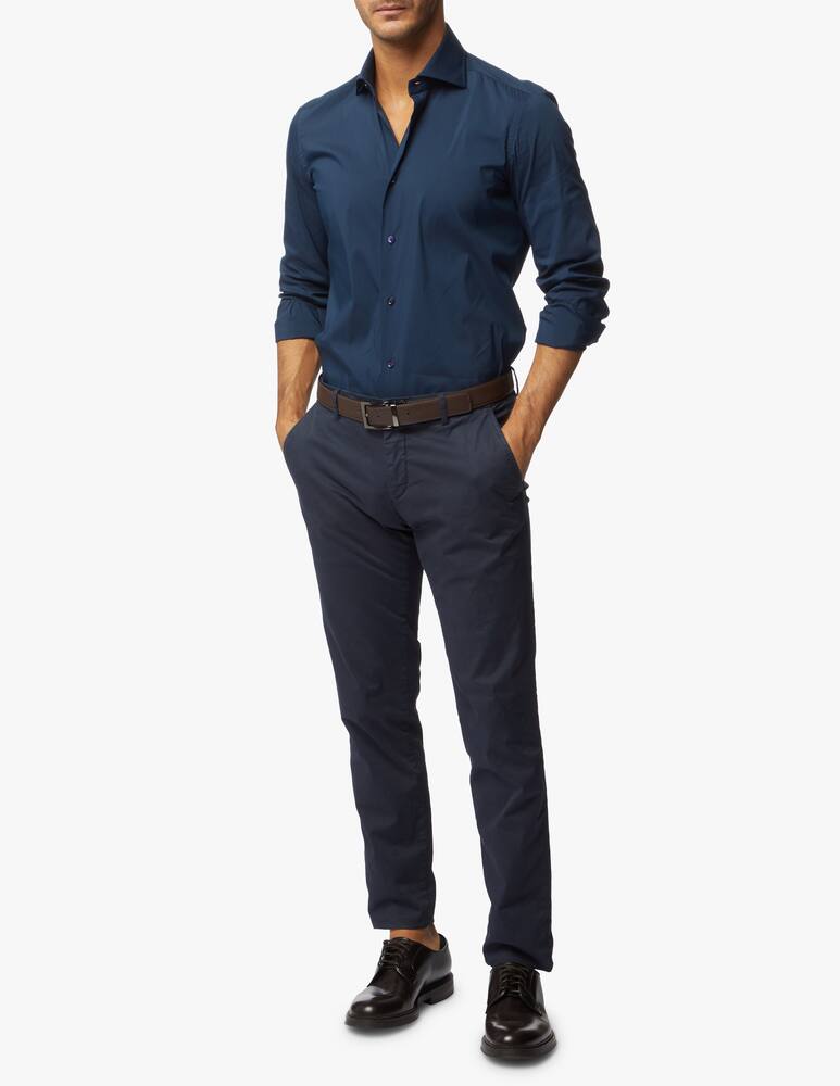 rinascente Mazzarelli Camicia in popeline stretch