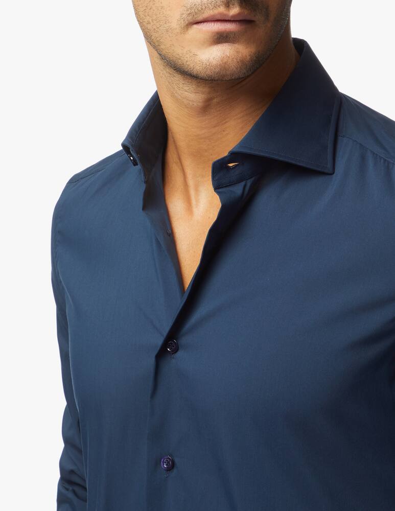 rinascente Mazzarelli Camicia in popeline stretch