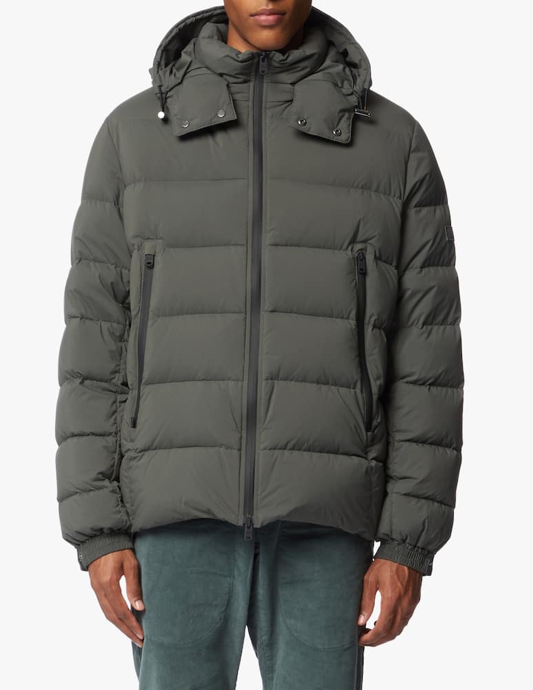 rinascente Tatras Piumino corto borbore in nylon con cappuccio 