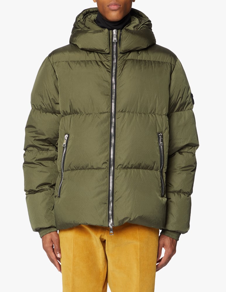 rinascente Tatras Eco nylon hooded grami down jacket