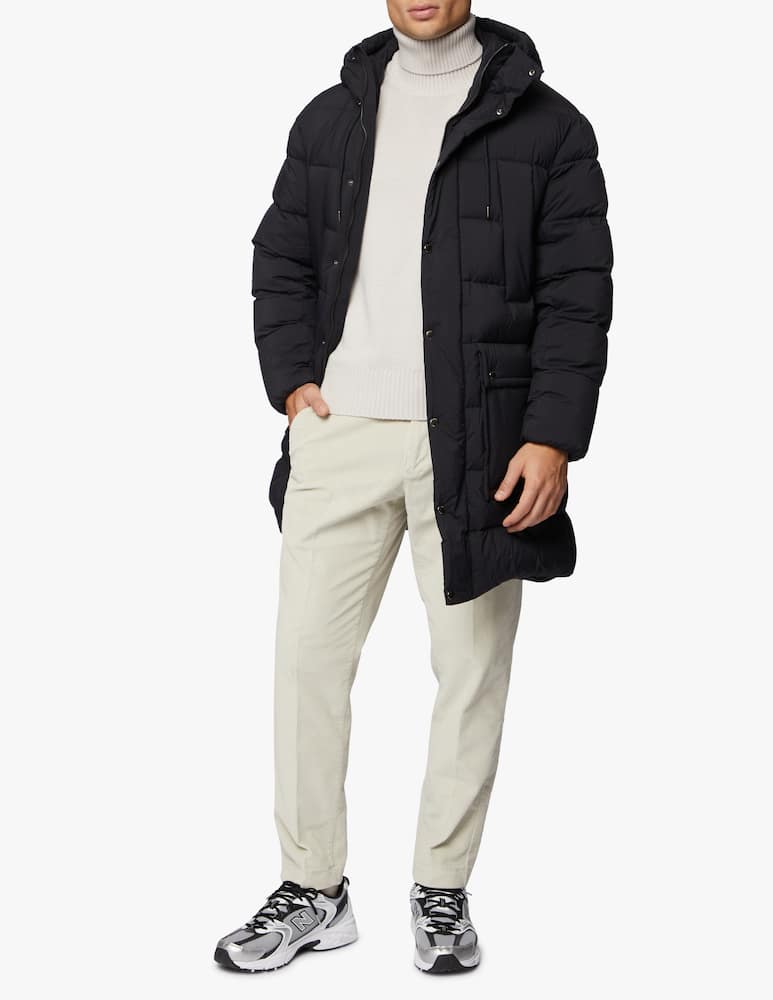 rinascente Tatras Nylon long argon down jacket