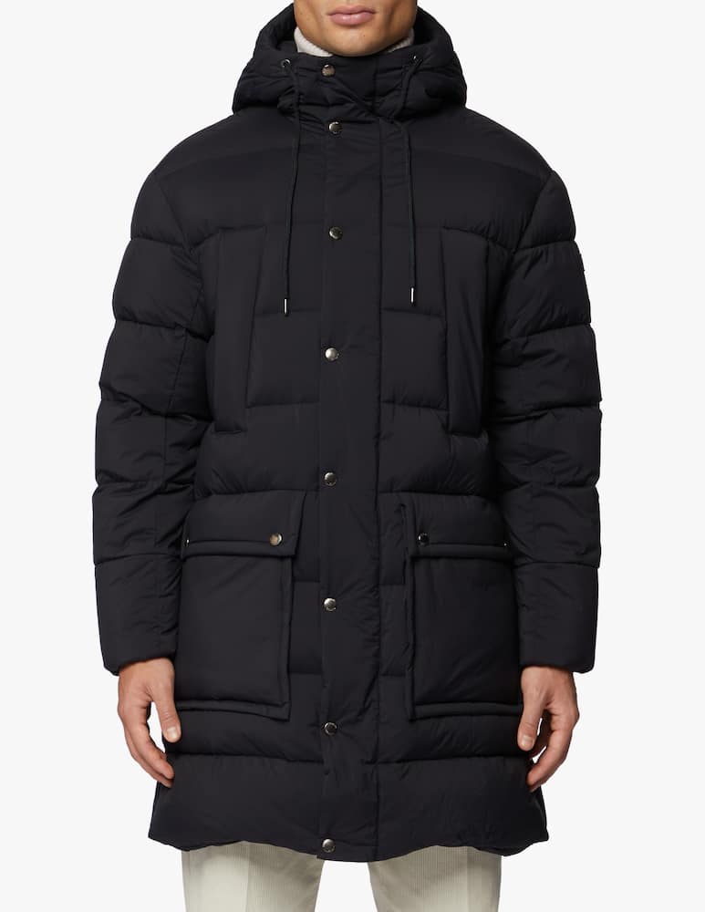 rinascente Tatras Nylon long argon down jacket