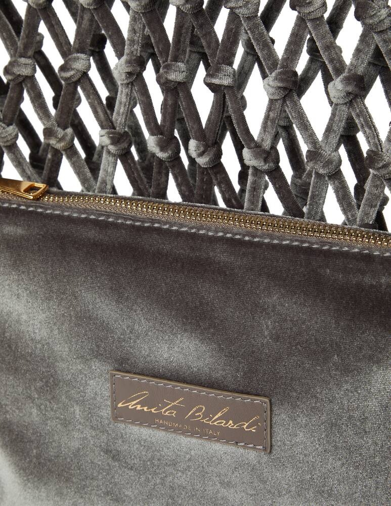 rinascente Anita Bilardi Borsa shopper in velluto