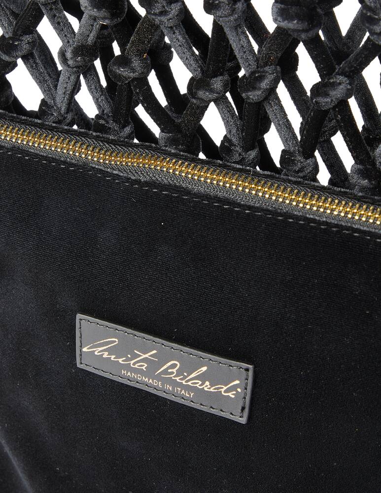 rinascente Anita Bilardi Borsa shopper in velluto