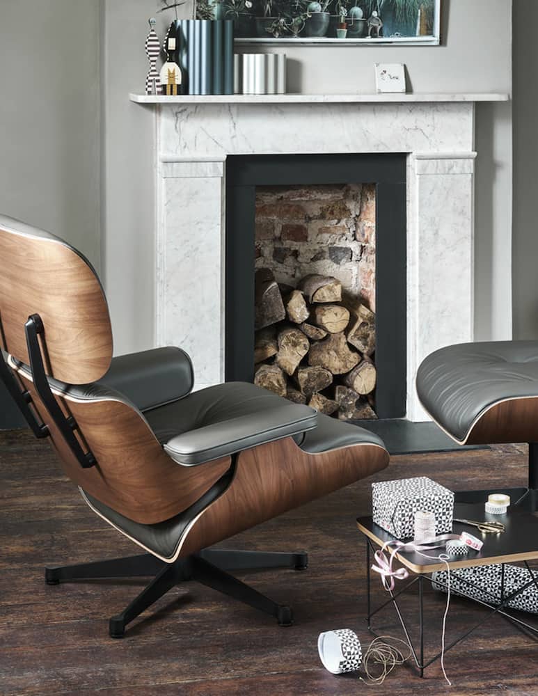 rinascente Vitra Tavolino LTR in legno e acciaio - Nero