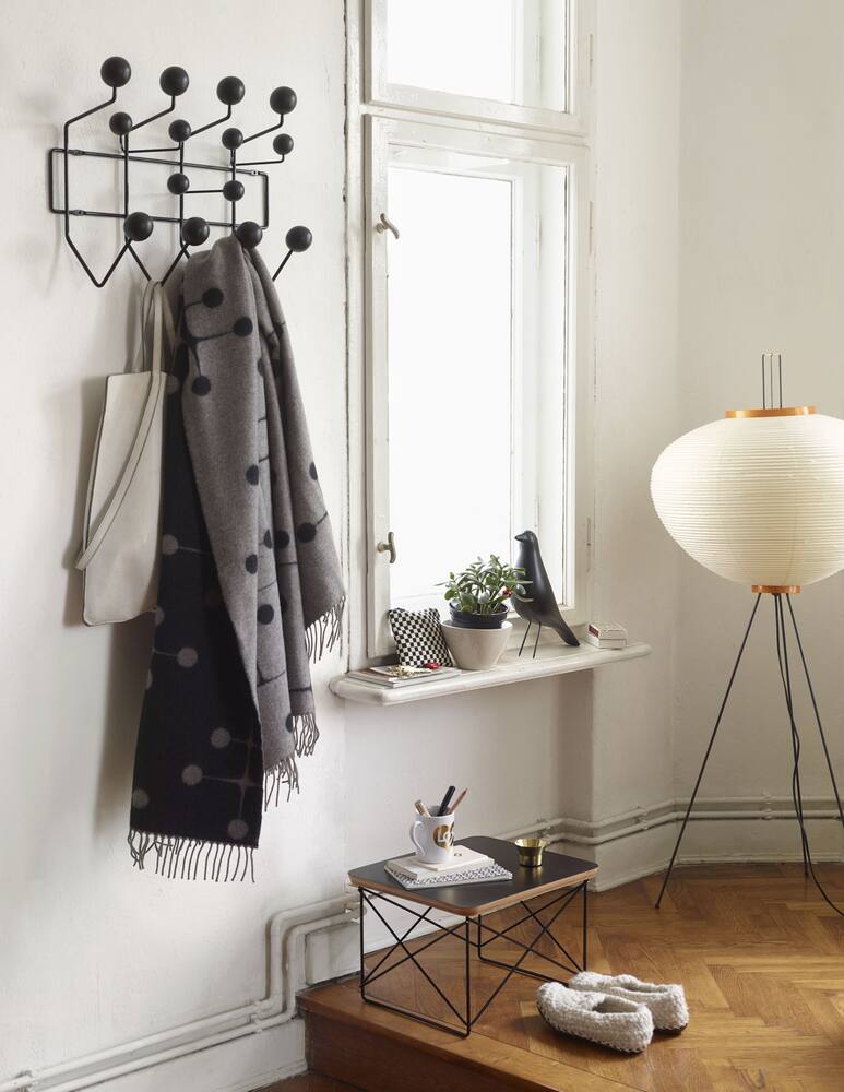 rinascente Vitra Tavolino LTR in legno e acciaio - Nero