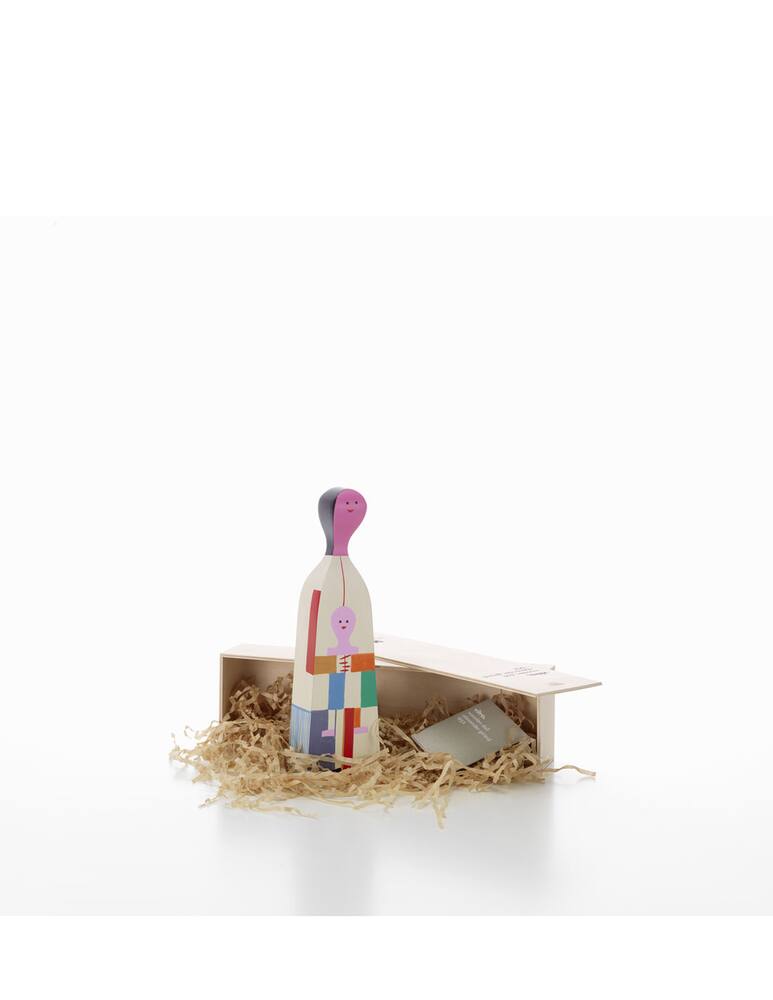 rinascente Vitra Wooden Doll #4 - Multicolor