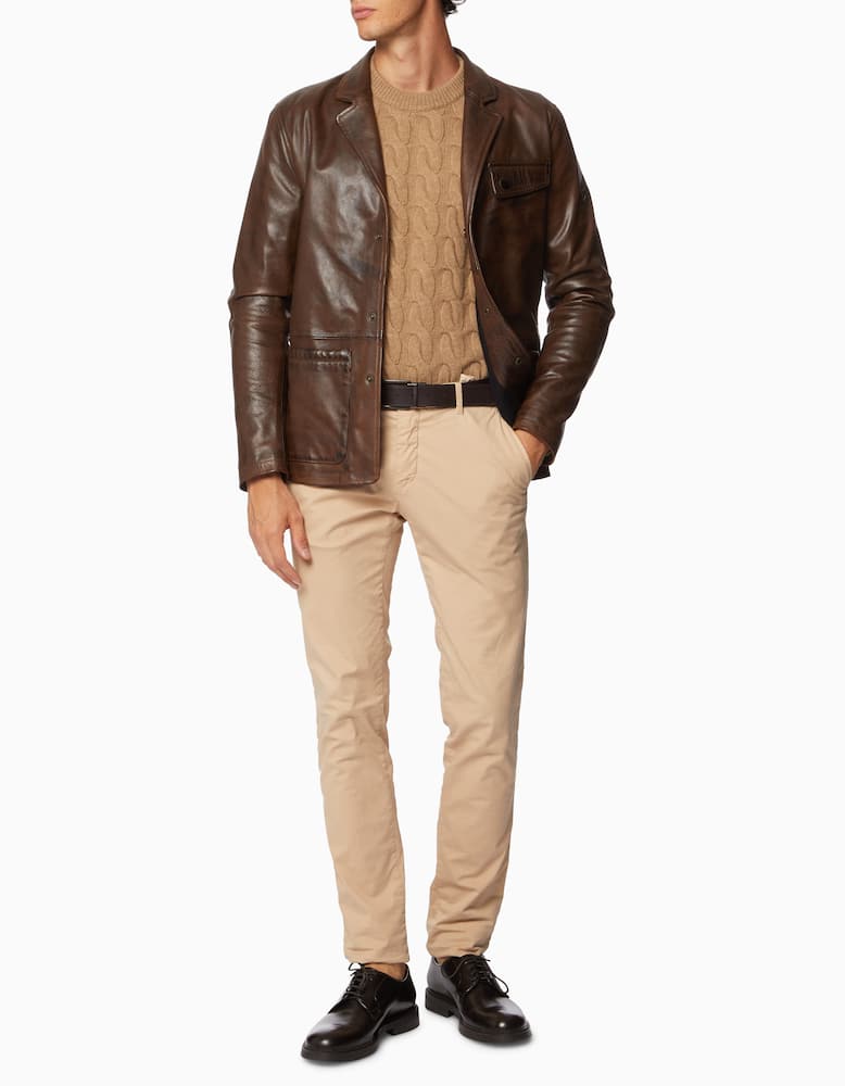 rinascente Matchless Ian leather blazer jacket