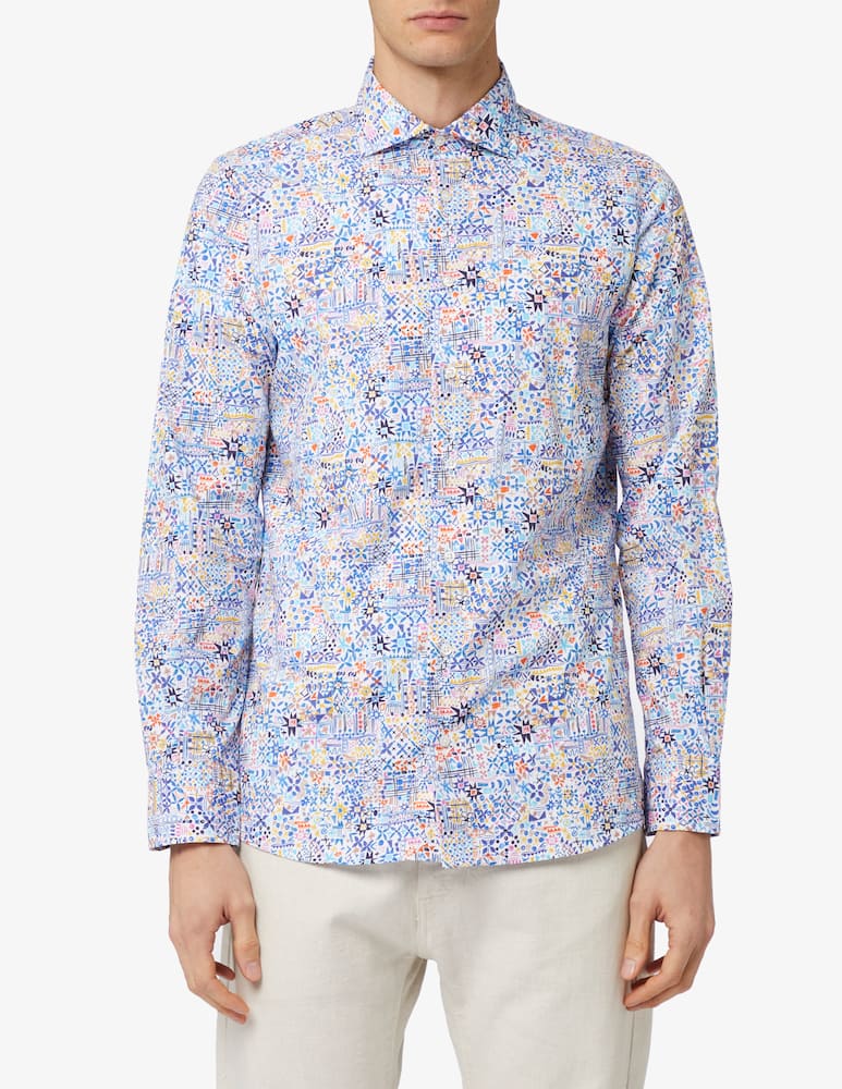 Altemflower Camicia stampa multicolor - immagine 1 Altemflower Camicia stampa multicolor - immagine 1