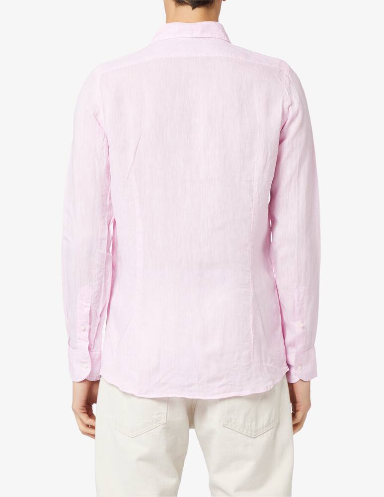 Altemflower Camicia lino contrasto - immagine 3