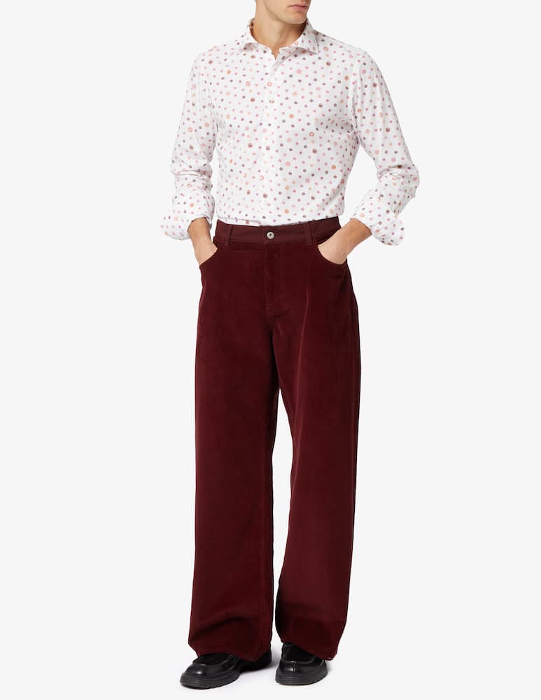 rinascente Altemflower Circle printed shirt