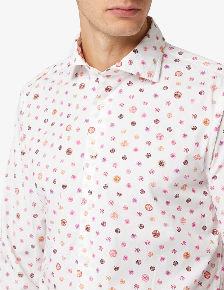 rinascente Altemflower Circle printed shirt