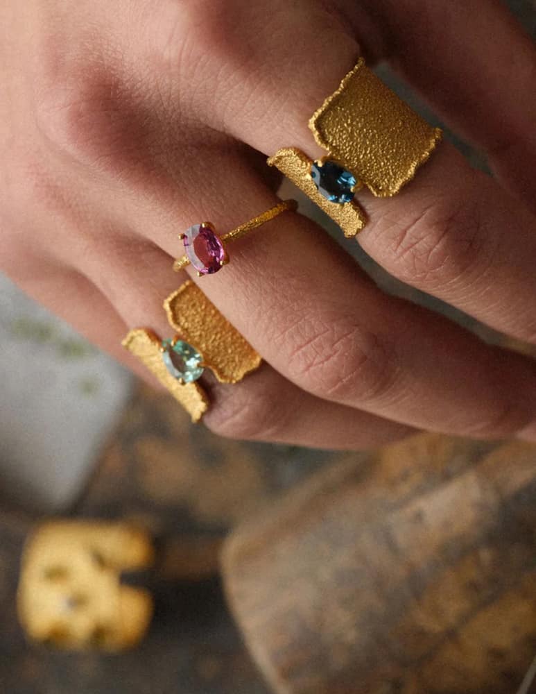 rinascente Peracas Anello con pietra Kelly London