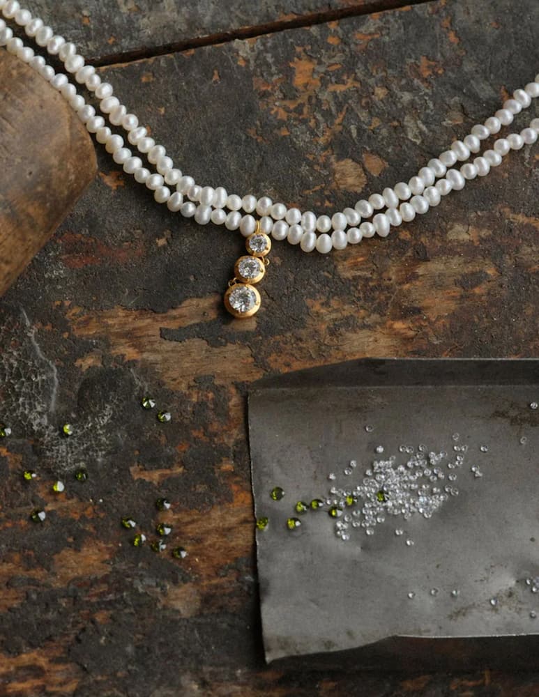 rinascente Peracas Collana di perle Bella
