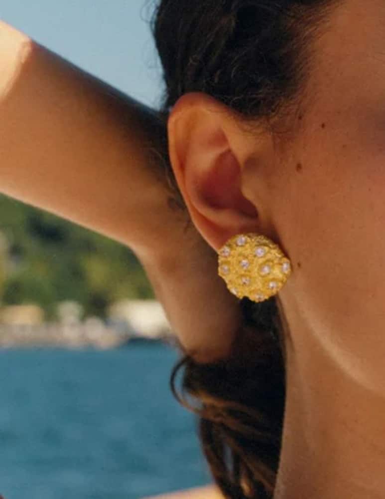 rinascente Peracas Capri stud earrings