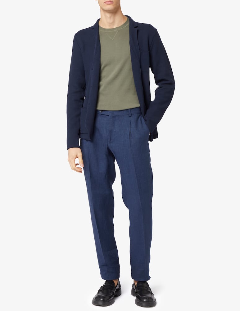 rinascente Sartoria Italiana Linen 1 pence trousers