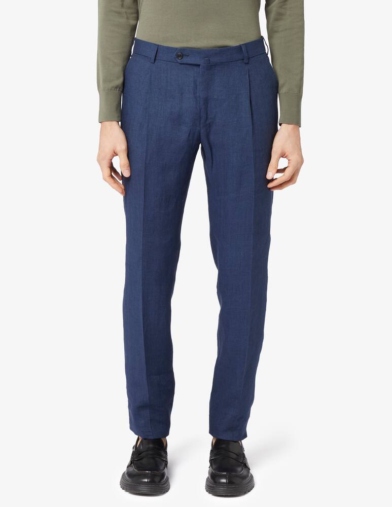 rinascente Sartoria Italiana Linen 1 pence trousers