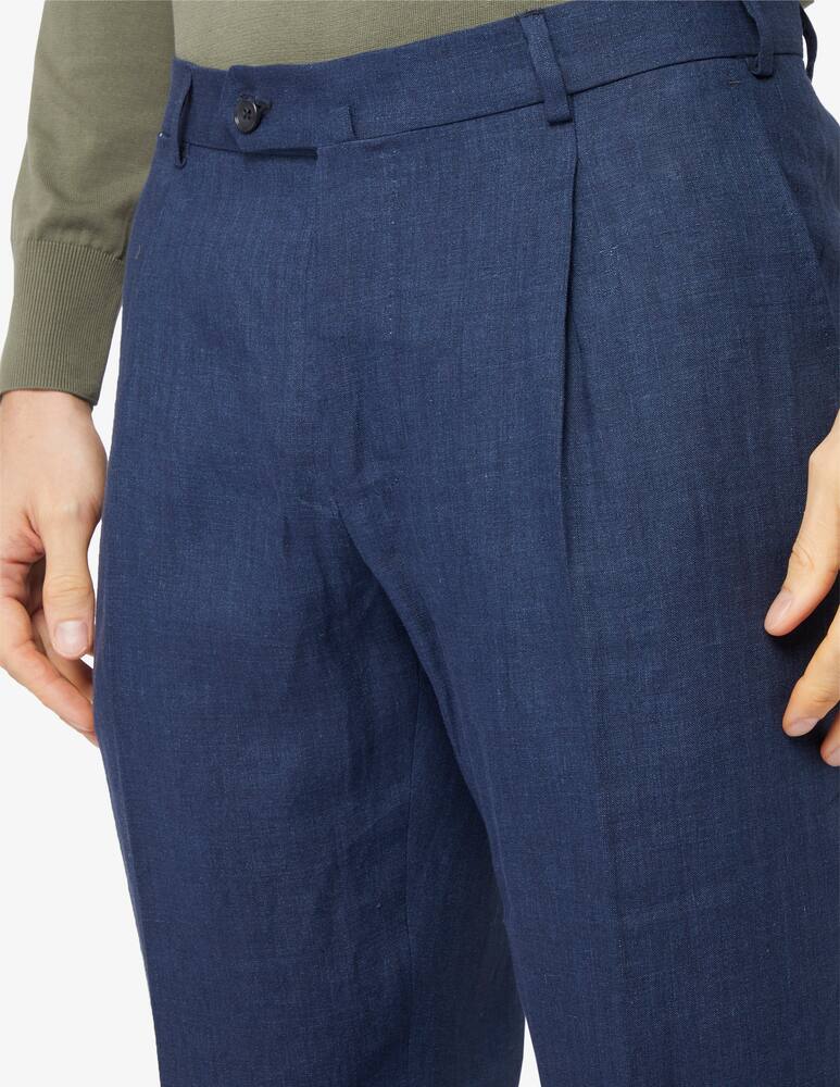 rinascente Sartoria Italiana Linen 1 pence trousers