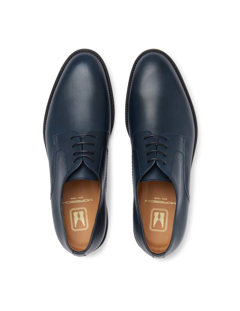 rinascente Moreschi Scarpa derby anversa in pelle liscia