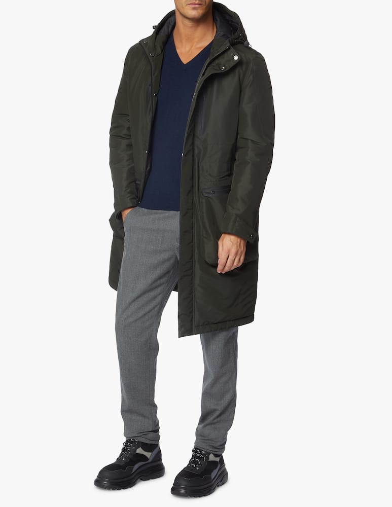 rinascente Esemplare Parka over imbottito in tessuto sintetico